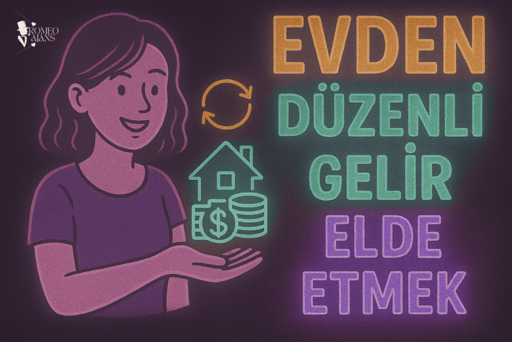 Evden Düzenli Gelir Elde Etmek