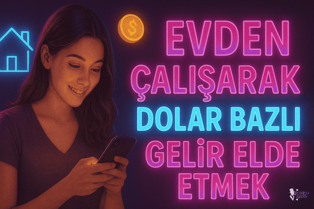 Evden Çalışarak Dolar Bazlı Gelir Elde Etmek