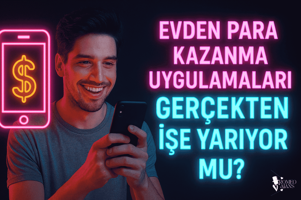 Evden para kazanma uygulamaları