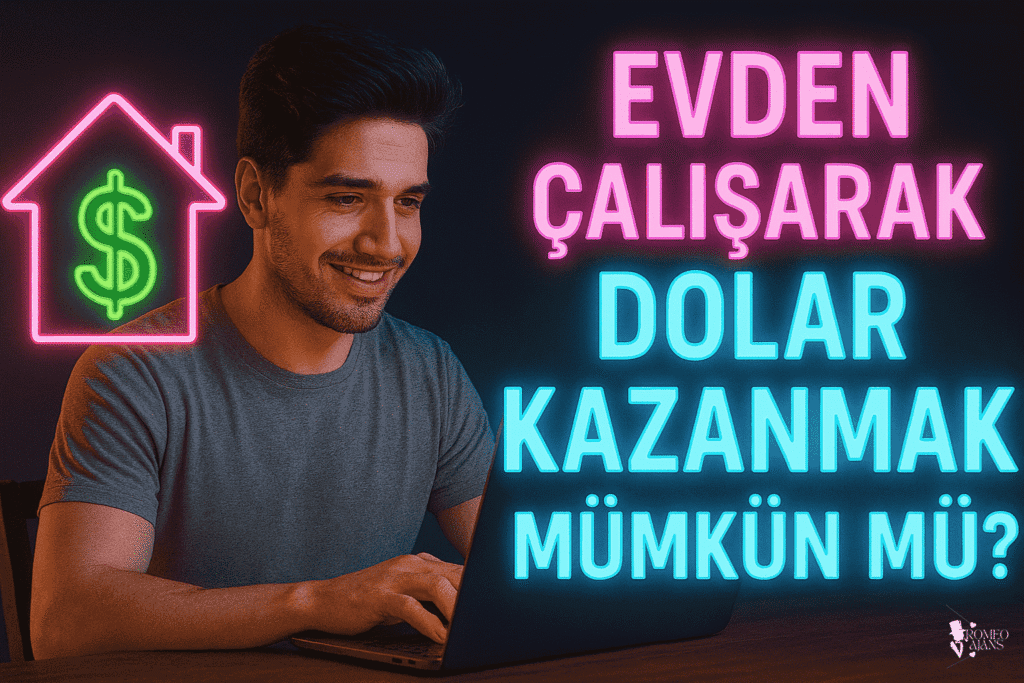evden çalışarak dolar kazanmak