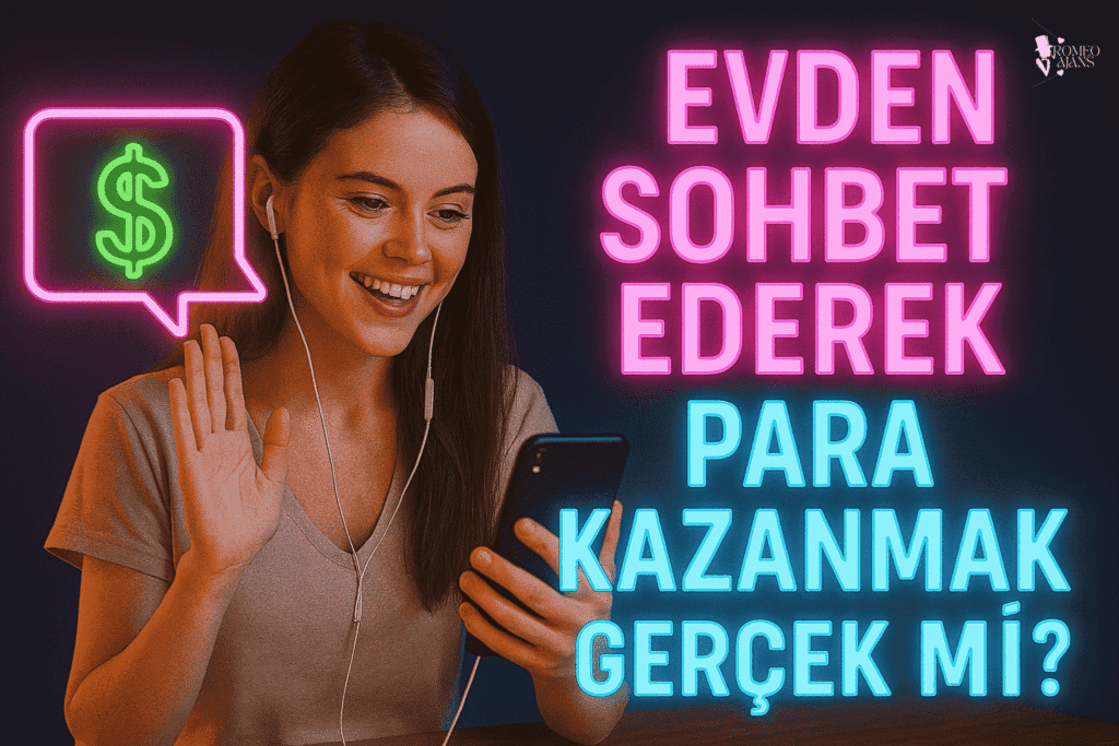 evden sohbet ederek para kazanmak